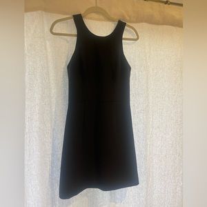 French Connection Black A-Line Dress